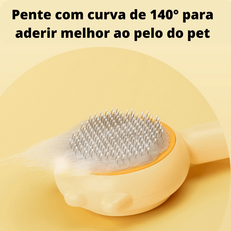 Escova Pet Inteligente de Auto Limpeza para Cães e Gatos VALQUESA ™ - valquesa