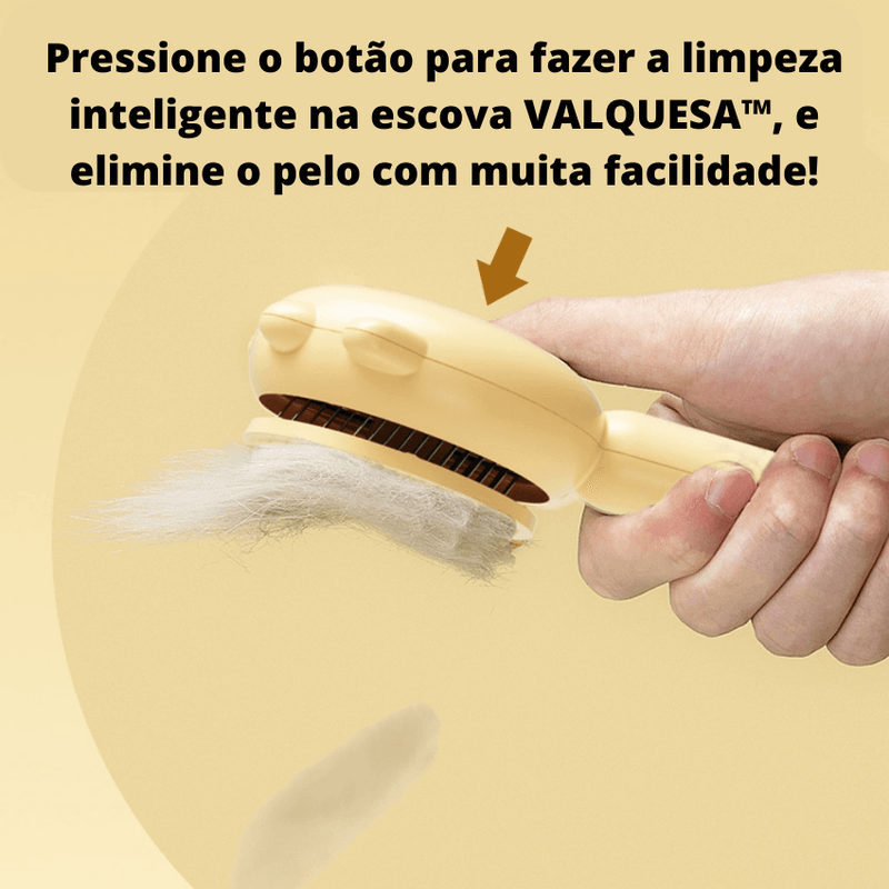 Escova Pet Inteligente de Auto Limpeza para Cães e Gatos VALQUESA ™ - valquesa